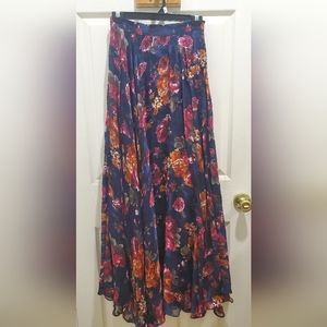 Lucy Paris Floral Maxi Skirt - Size S